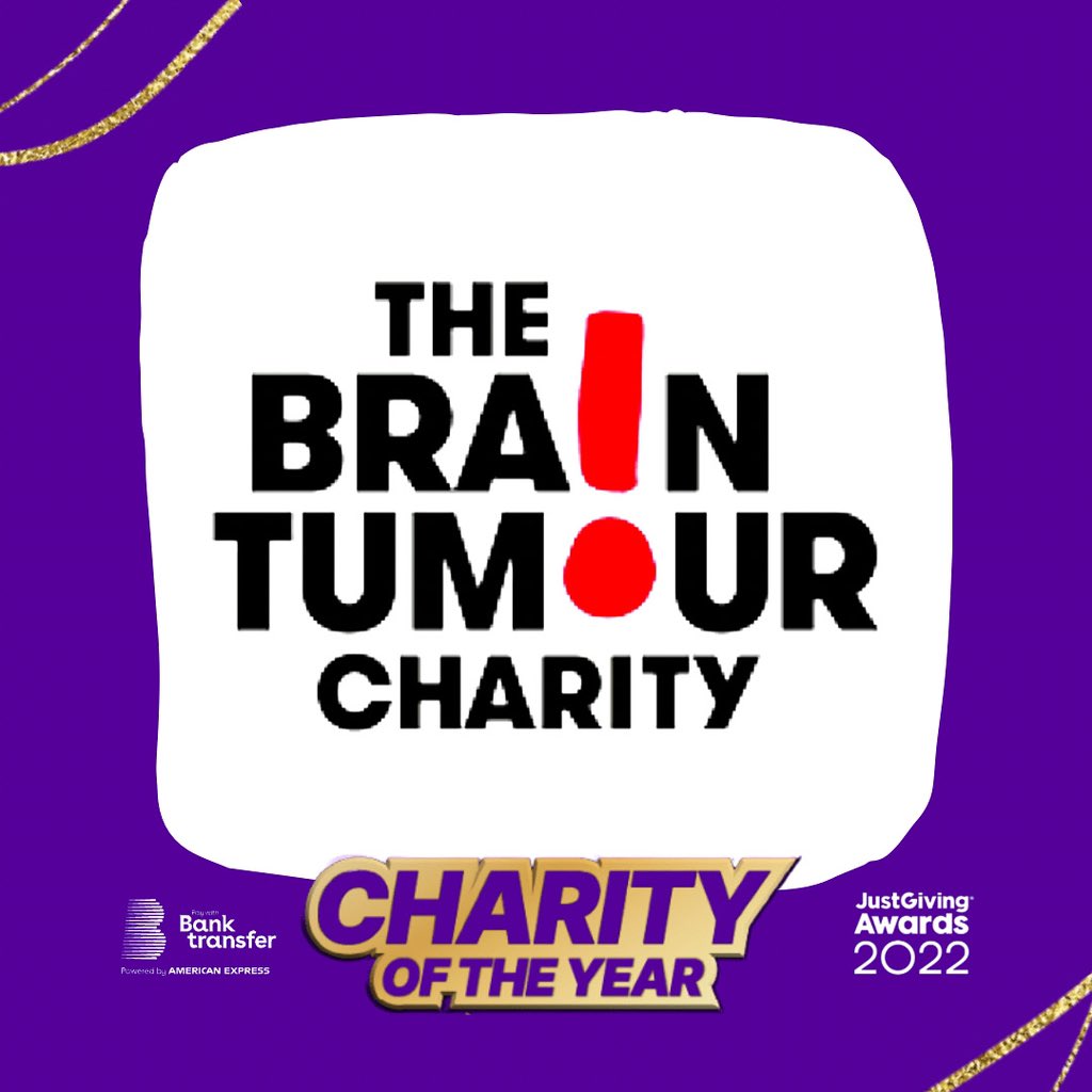 🏆 THE BRAIN TUMOUR CHARITY is our #JGAwards Charity of the Year 2022.

<a href="/BrainTumourOrg/">The Brain Tumour Charity</a> help the 88,000 children and adults estimated to be living with a brain tumour and are working towards finding a cure.
