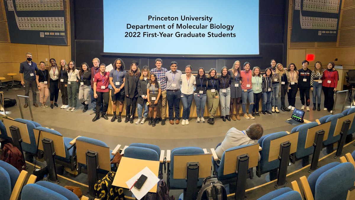 Princeton MolBio (@princetonmolbio) on Twitter photo Introducing the 2022 <a href="/PrincetonMolBio/">Princeton MolBio</a> first-year graduate students. They kicked off last weekend's annual departmental retreat. And so #gradlife begins... #gradschool Introducing the 2022 <a href="/PrincetonMolBio/">Princeton MolBio</a> first-year graduate students. They kicked off last weekend's annual departmental retreat. And so #gradlife begins... #gradschool