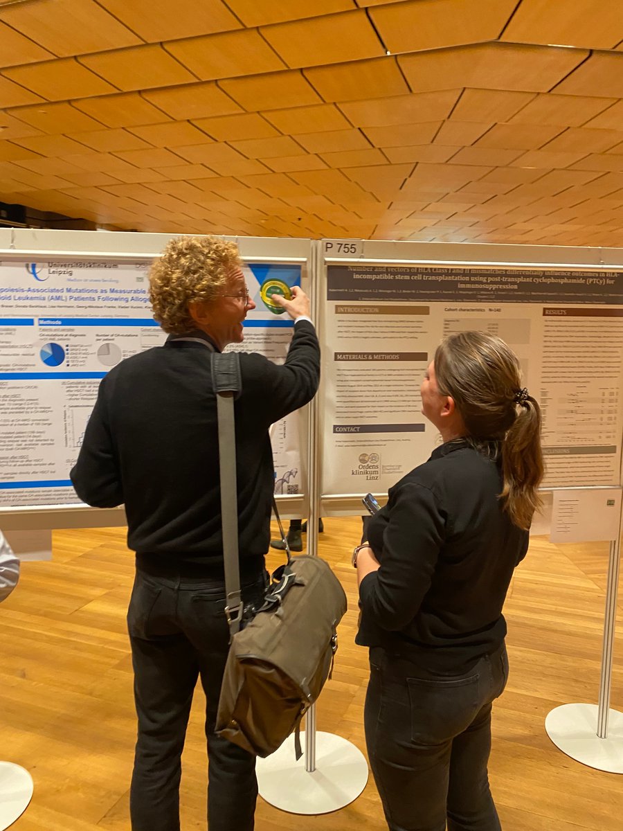 Wir haben die #DGHO2022 erfolgreich überstanden. Haben viel gelernt und sind besonders stolz über den Posterpreis Transplantation für Laras Arbeit zur CHIP-MRD.