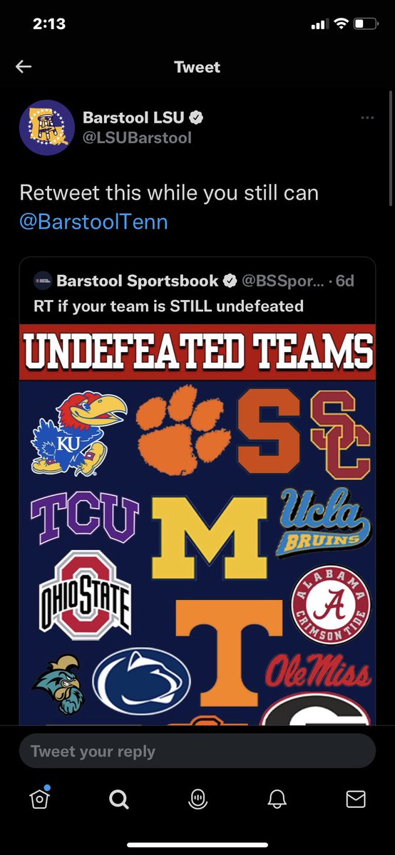 IsaacMi58169408's tweet photo. @BSSportsbook @BarstoolTenn https://t.co/UIlkwq6LBI
