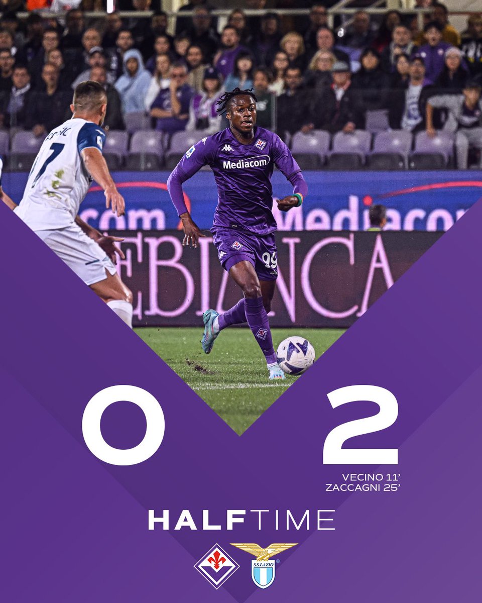 ACF Fiorentina English on X: We trail at the break
