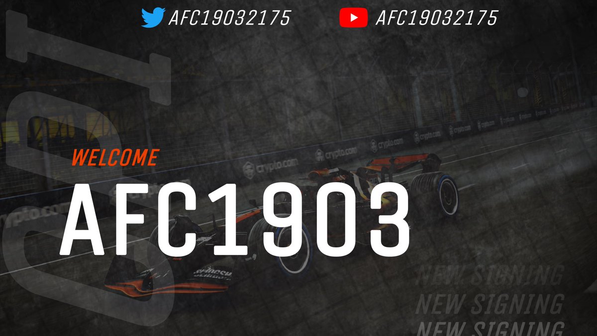 🟠 NEW SIGNINGS 🟠

3 New drivers join our roster! 

@afc19032175 
@CPI_Ariee 
@FTR_Noxy 

We are very excited to have them onboard and see their ability and push to the top 🧡

#ForTheGlory
