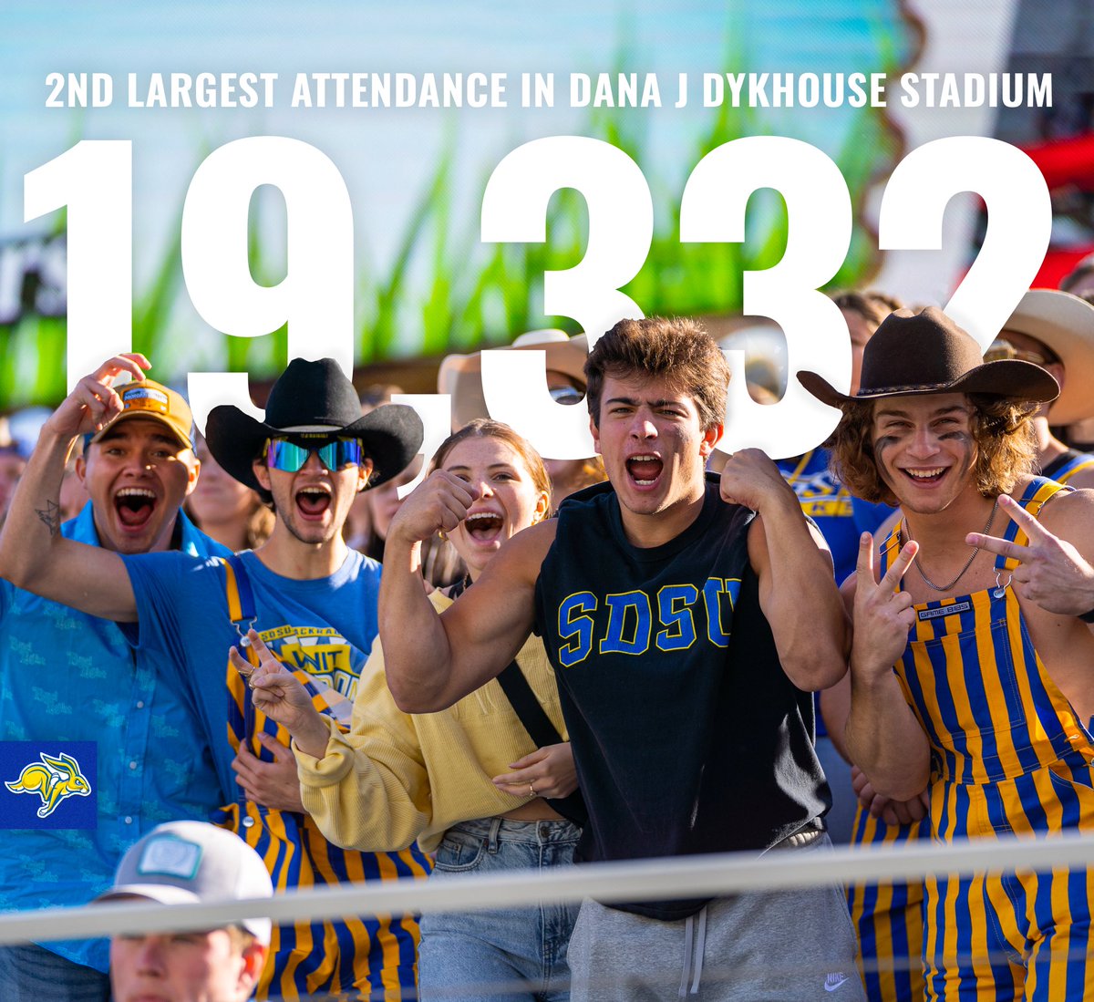 GoJacksFB's tweet photo. 𝐓𝐡𝐞 𝐛𝐞𝐬𝐭 𝐟𝐚𝐧𝐬 𝐢𝐧 𝐭𝐡𝐞 𝐧𝐚𝐭𝐢𝐨𝐧!

#GoJacks🐰🏈 https://t.co/vKHXFnXv0b