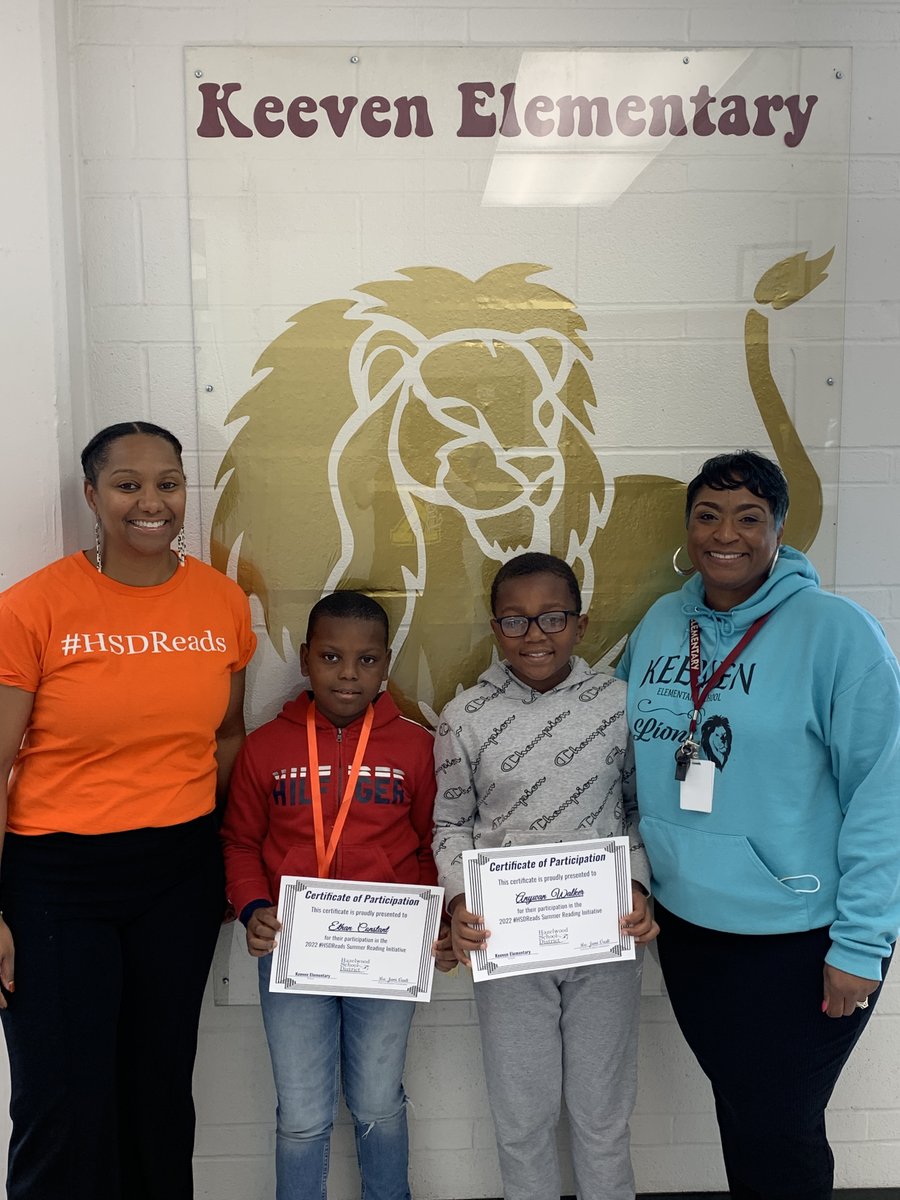 HazelwoodSD's tweet photo. Let's clap it up for our #HSDReads participants! For #HSDReads Phase 1, students were recognized at their buildings with a celebration along with a certificate from the Hazelwood School District. Keep up the great work, students! https://t.co/OTsRx3IuE4