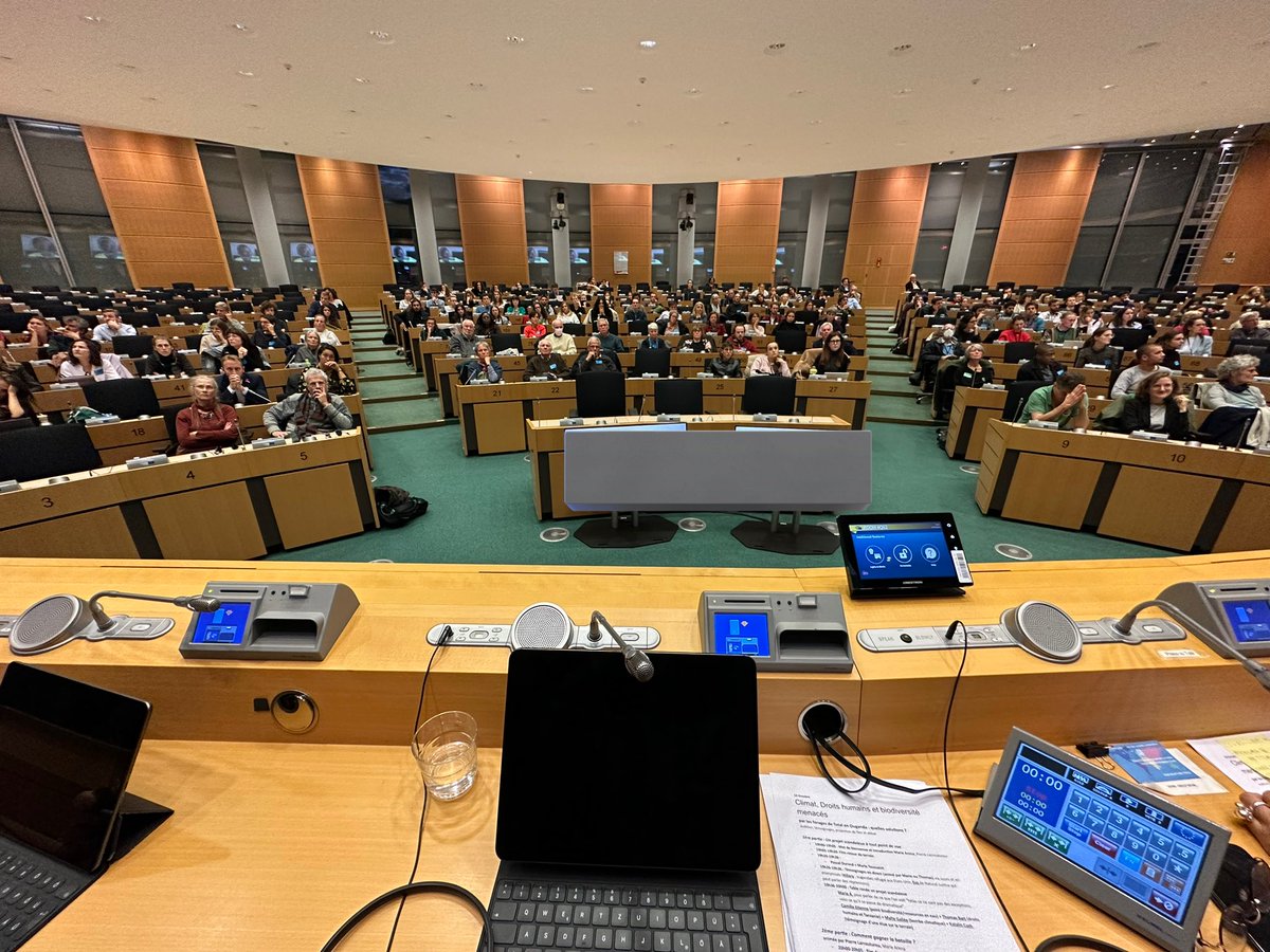 Malte Gallée (@galleerie) on Twitter photo Wow! Look how many people came to our event about #EACOP in the European Parliament! we report on our findings from the trip to Uganda and hear the testimonies from the project affected people. <a href="/TotalEnergiesUG/">TotalEnergies Uganda</a> you should listen to them too! #stopEACOP Wow! Look how many people came to our event about #EACOP in the European Parliament! we report on our findings from the trip to Uganda and hear the testimonies from the project affected people. <a href="/TotalEnergiesUG/">TotalEnergies Uganda</a> you should listen to them too! #stopEACOP
