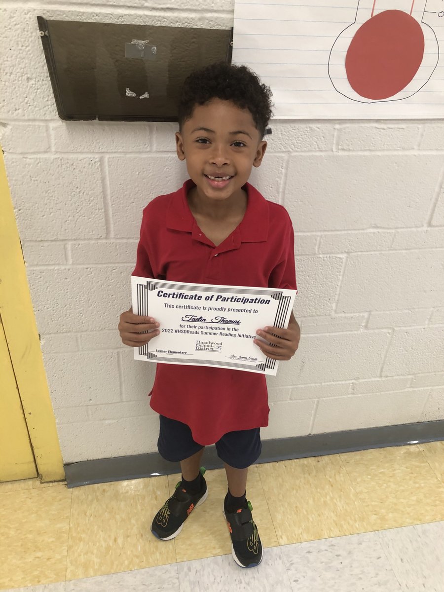 HazelwoodSD's tweet photo. Let's clap it up for our #HSDReads participants! For #HSDReads Phase 1, students were recognized at their buildings with a celebration along with a certificate from the Hazelwood School District. Keep up the great work, students! https://t.co/nP1p6EuNqi