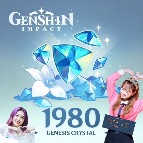 ✨ 1980 genesis crystals! ✨
follow + retweet

ends Oct 18

nilou is coming home sooon 🥹