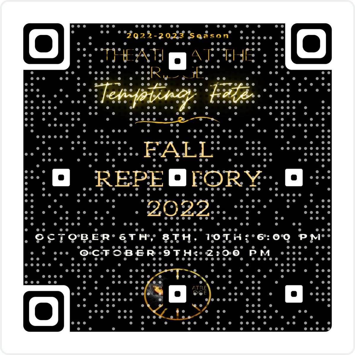 Did you miss the program? Well, here it is, be sure to come and see the final night of Fall Rep!