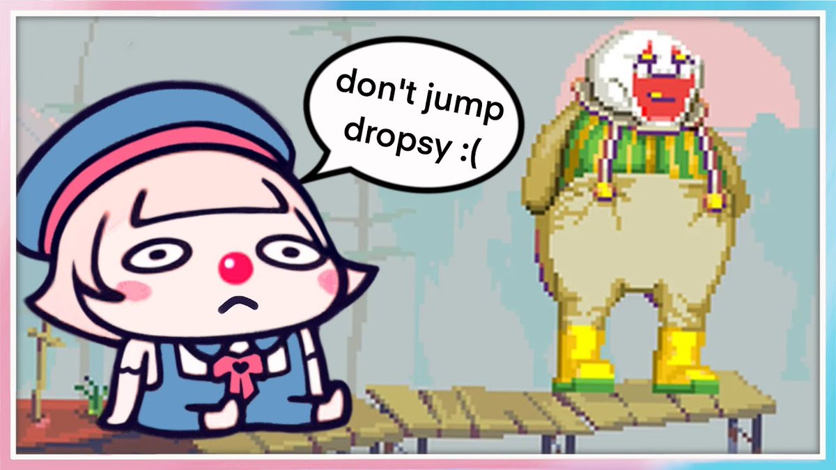 『Delivery in 10mins!』
1pm PDT // 4pm EDT
»»———　🤡　———««
【DROPSY】
HOWDY my sweet sweet party goers ^ u ^ 👽✨️ two days without u all feels so weird now! so today we will hang out &amp; play this silly clown game!
»»———　🎪　———««
youtu.be/j6T8Ors747c