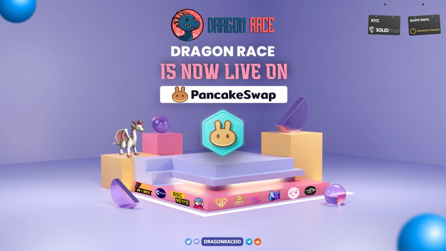 jack_bnb's tweet photo. @EarnMoneyEasy_ @DragonRaceio is live on Pancakeswap.
 
If you missed presale, Buy now
 
https://t.co/EbNaSDx5MO
 
🕹️Game is live on main-net
 
You can enjoy play 2 earn reward by participate in a Race
 
🎮https://t.co/eMnFTKTQuE
 
#Dragonrace #Dragace #SAFU #GameFi #BSC #PANCAKESWAP https://t.co/vPwl3HyDQa