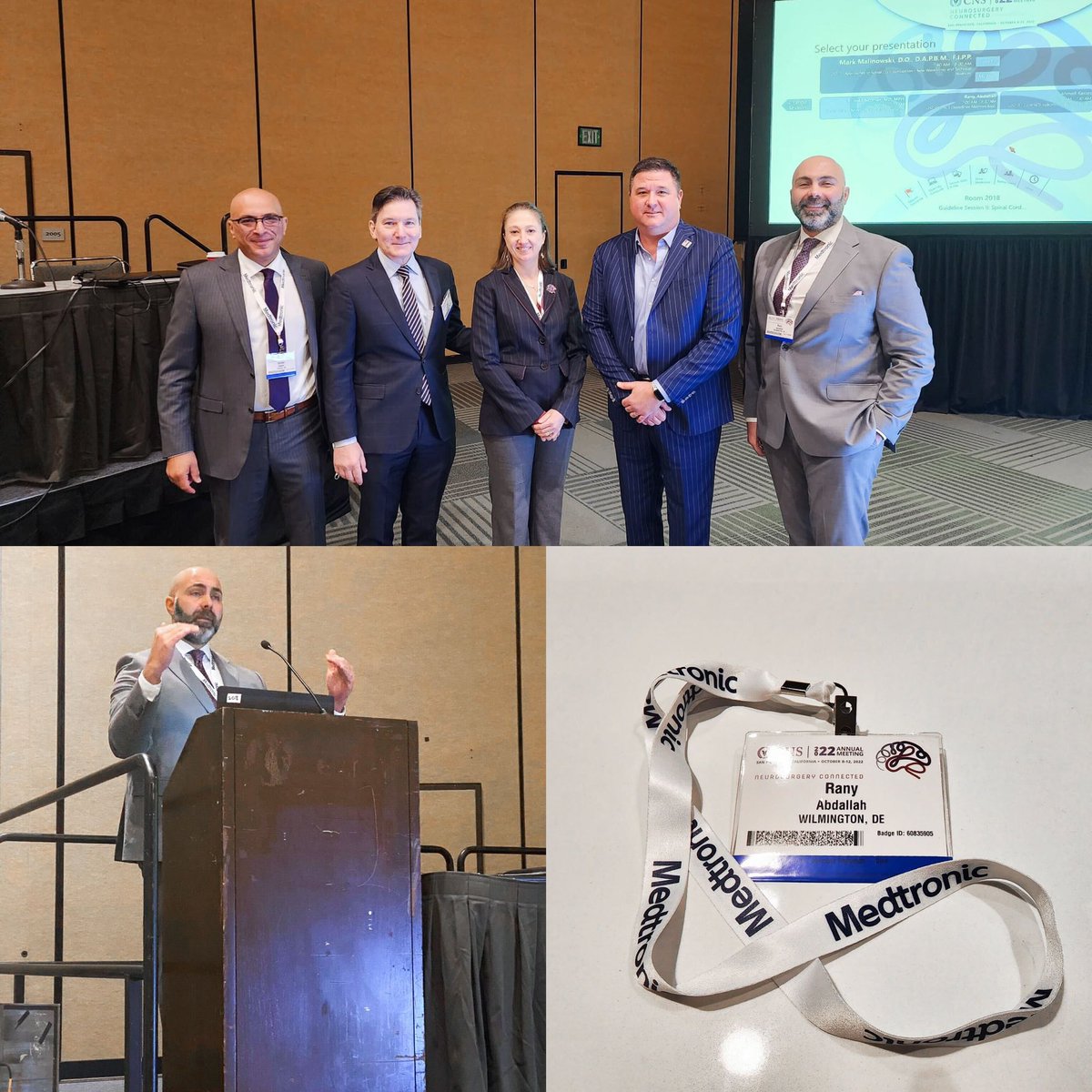 It was an honor to be invited to the CNS Annual Meeting in San Francisco to talk about the Spinal Cord Stimulation Guideline Task Force. The evidence-based guidelines, that will result from this work, will be used for the implementation of #SCS worldwide! 

#2022CNS
