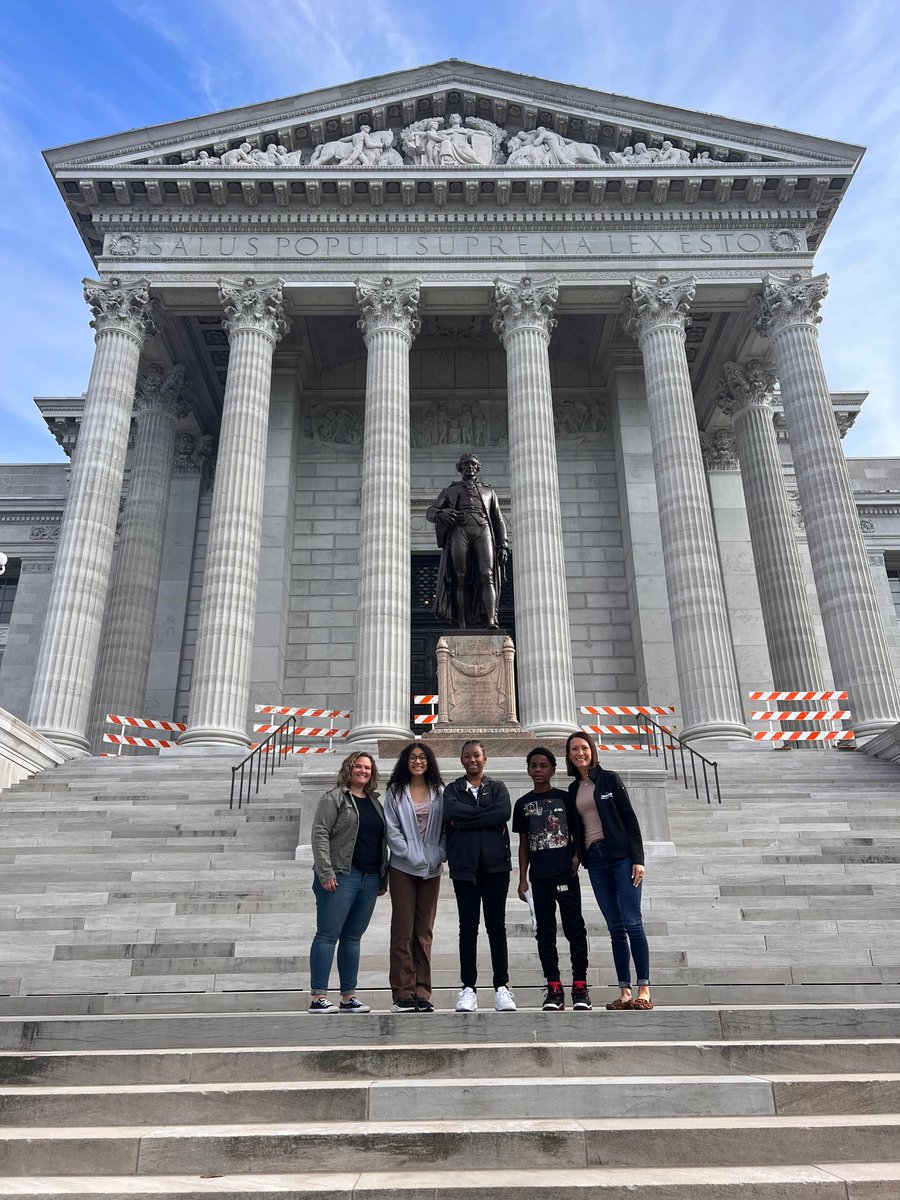 We took 3 Beyond School students to Jefferson City for the Youth Advocacy and Leadership Training with @moafterschool. Watch out policy makers…it’s our time to shine! #AfterschoolWorks #RaisingYouthVoice
