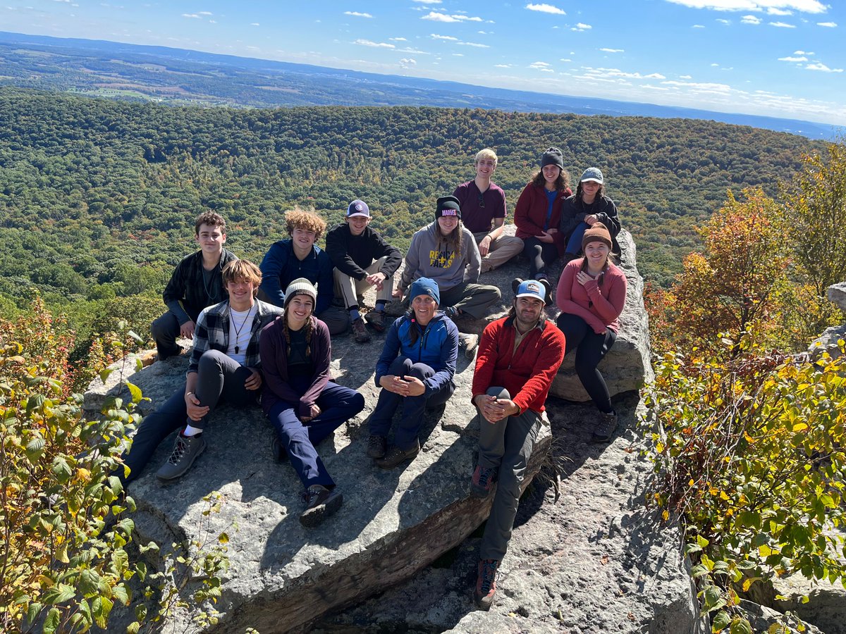 10 students hiked 14 miles on steep &amp; rocky terrain on the Appalachian Trail! They learned how to treat their water, set up camp, build a fire, protect their food from bears, and navigate with a map and compass.  🏕️ #notallclassroomshavefourwalls #OutdoorEd