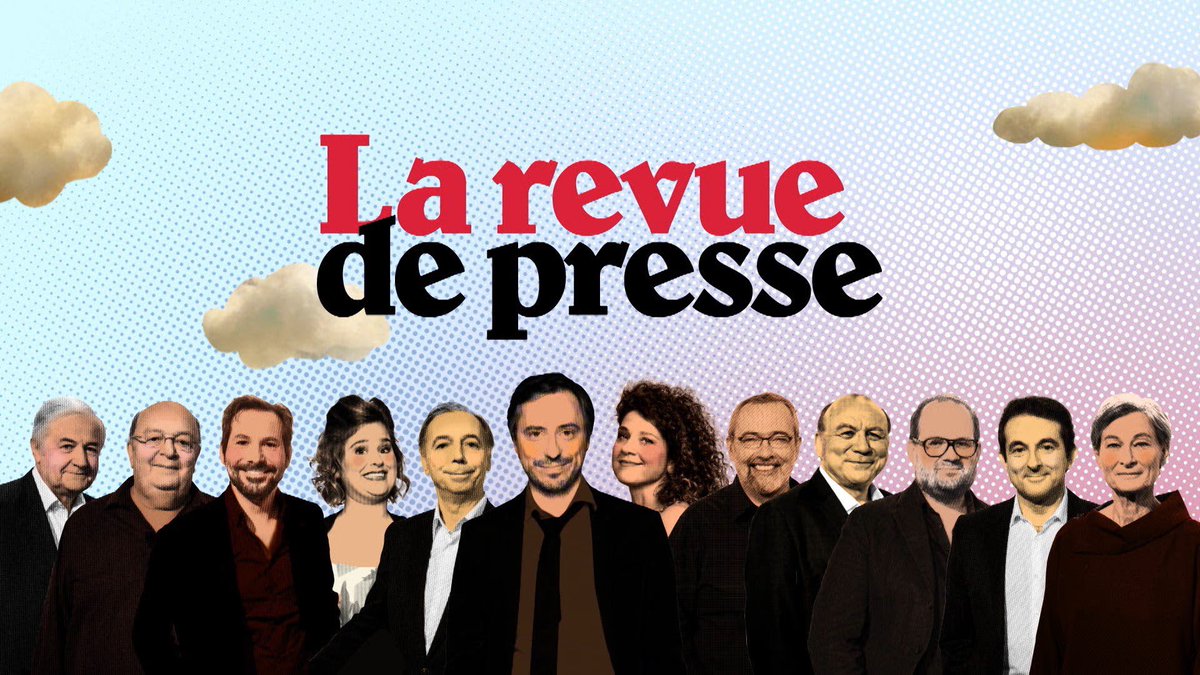 AssoRVPB's tweet photo. 📺#LeZap #TV #LaRevueDePresse #LRDP #Endirect🔴📡depuis le Théâtre du #GrandPointVirgule à #Paris

Jérôme #DeVerdière décrypte l’actualité avec ses chroniqueurs dont #ElodiePoux #BernardMabille #PhilippeChevallier #KarineDubernet #StéphaneRose #JacquesMailhot #MichelGuidoni https://t.co/aJaix38UEB