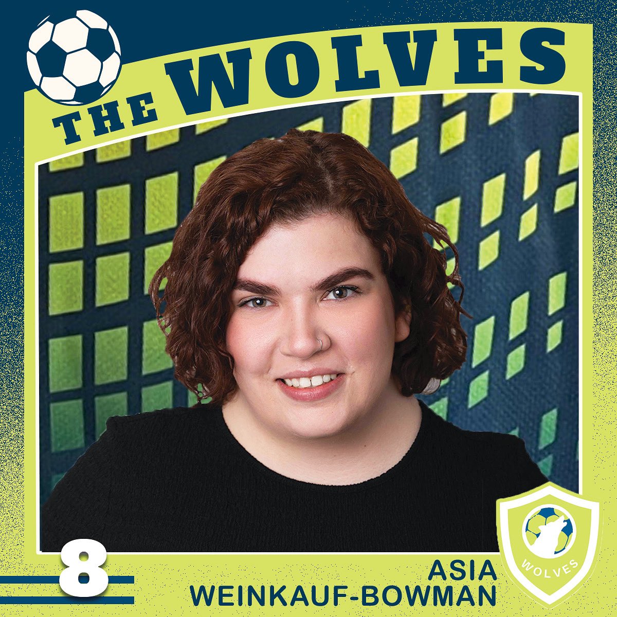 ASIA WEINKAUF-BOWMAN is #8 🐺⚽️

THE WOLVES, by Sarah DeLappe <a href="/citadeltheatre/">The Citadel | Edmonton Theatre</a> 
Oct 8-30

secure.citadeltheatre.com/overview/7547

Asia Weinkauf-Bowman is a theatre artist from Edmonton, AB and a soon to be graduate of the U of A BA program, Drama major. #YegTheatre