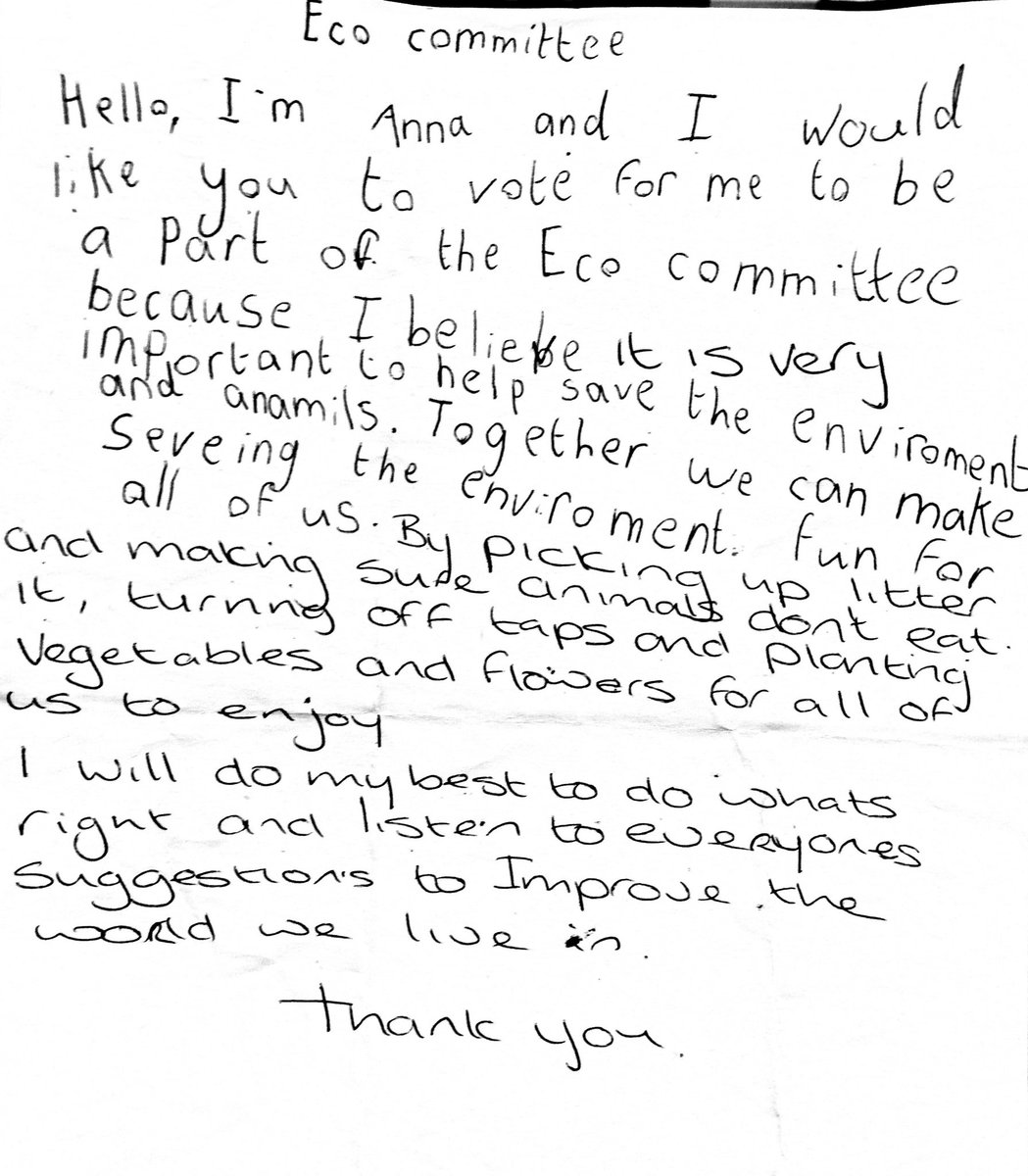 tri_powerltd's tweet photo. So proud of my 6 year old daughter, Anna. Who has to make a speech to the school on Wednesday morning, to hopefully be selected onto their Eco Committee. This is the generation who we will be leaving behind. We all need to make it as easy as possible for them. Go Anna! https://t.co/6H7D840Lfl
