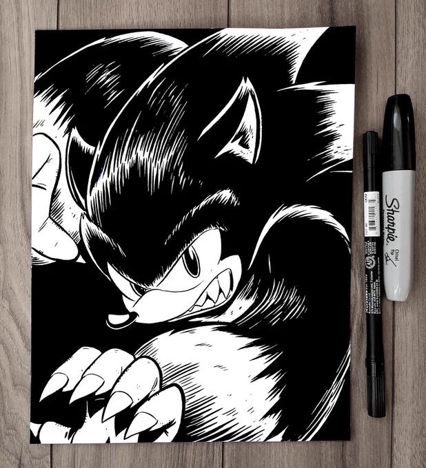 Say what you will about playing as him, but the Werehog's design is actually kinda sick, imo 