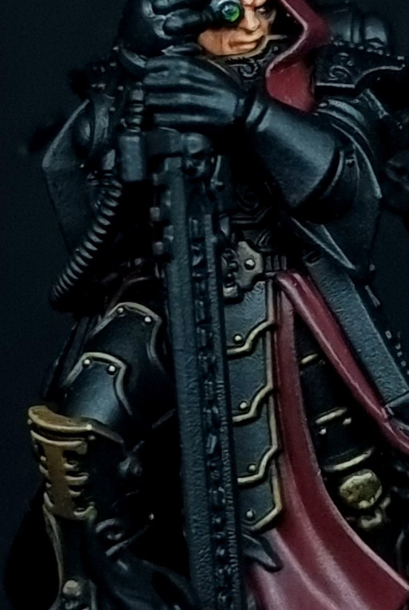 HivefleetHorror's tweet photo. Tonight I tried to push the contrast on the NMM on this Inquisitor but I don't think it's enough, always trying to get even 5% of @Daemonrich 's work
#35yearsof40k #warhammer40000 #warhammercommunity @WarComTeam https://t.co/BbetS0zmYR