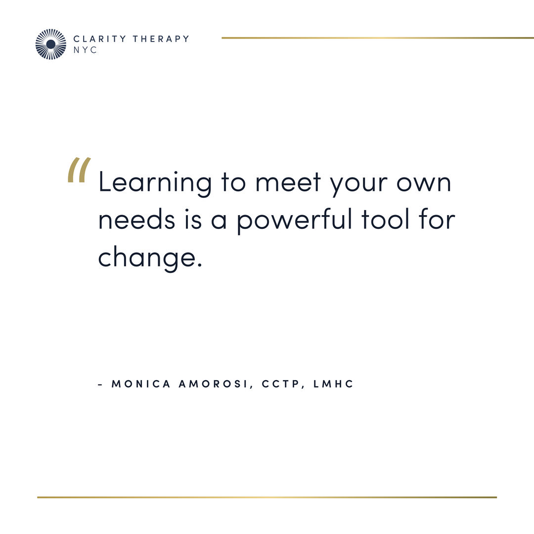 CLARITYinNYC's tweet photo. On #worldmentalhealthday we invite you to take an extra moment to check in with yourself and remember, your needs deserve to be met. 

Do you constantly put people's needs before your own? Do you find yourself stuck in circles where your mind, body, and behavior focus first on ma https://t.co/WQthD3LyJ3