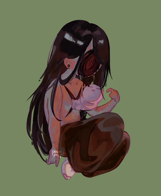 my curse geto that i commissioned  for  