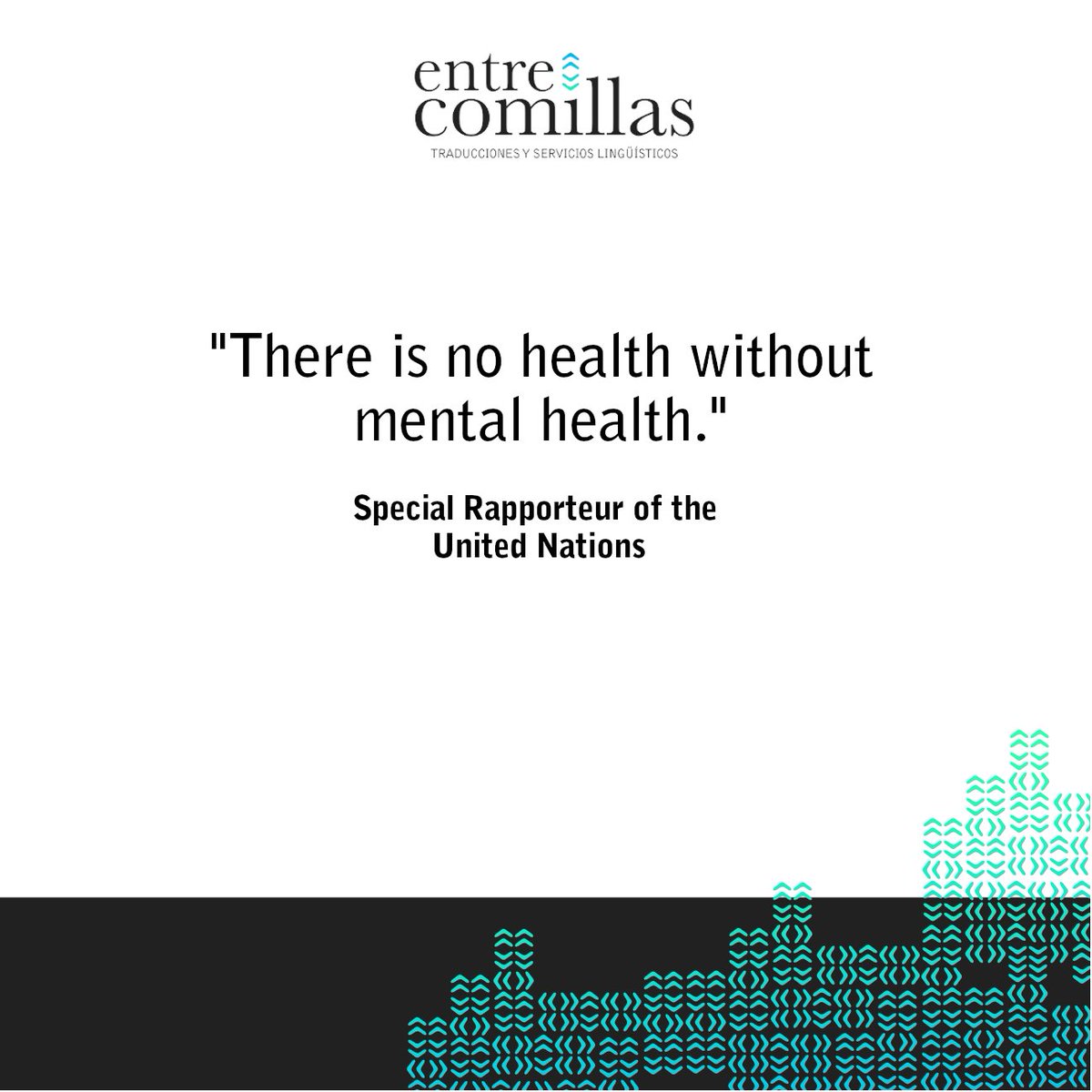 entrecomillasbc's tweet photo. Hoy es el Día Mundial de la Salud Mental y no queríamos dejar pasar esta oportunidad para recordarles(nos) que la salud va más allá del físico, que cuidar nuestra mente es un acto de amor y que pedir ayuda solo puede beneficiarnos. #DíaMundialdelaSaludMental https://t.co/OK6ZaEnKja