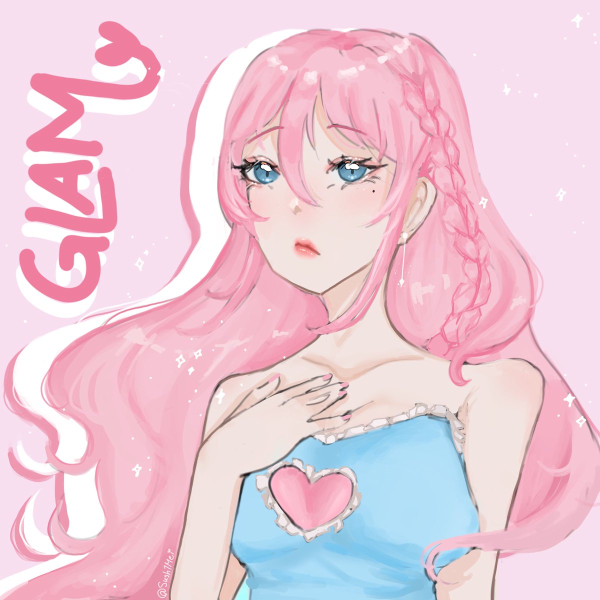 PINK ! 💗🤍
#illustraion #Artists