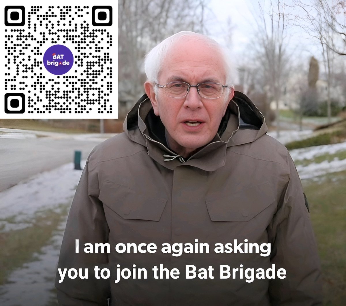 _JimmyZ_'s tweet photo. $BAT Sanders is once again asking you to join the @BAT_Brigade on Discord. The $BAT community is great &amp; they have regular activities like trivia every Friday at 4pm UTC. Join here if you haven't already: https://t.co/FvFHOHsUT2

#BatSanders #LukeSanders https://t.co/lrRrMXR5V0