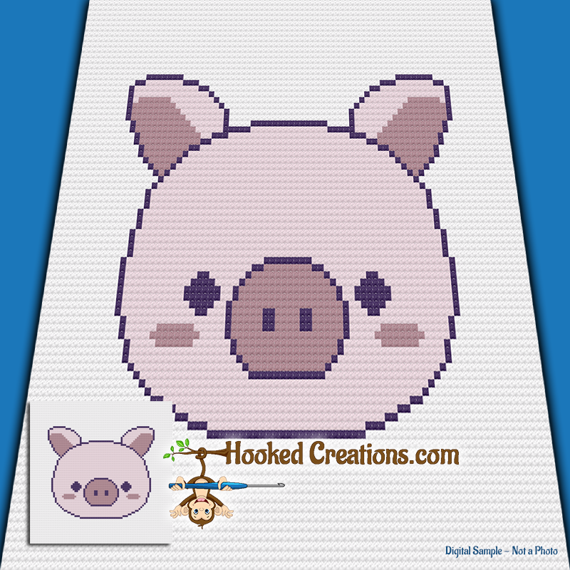 hooked_creation's tweet photo. Piggy Portrait C2C (Corner to Corner) Square Throw Blanket Graphghan Crochet Pattern - PDF Download https://t.co/UiPNN2nZ0w
Check out more awesome crochet patterns at https://t.co/FLZJtsBnpc
#crochet #crochetpattern #graphghan #graphghanpattern https://t.co/IBQ5jEiiSs
