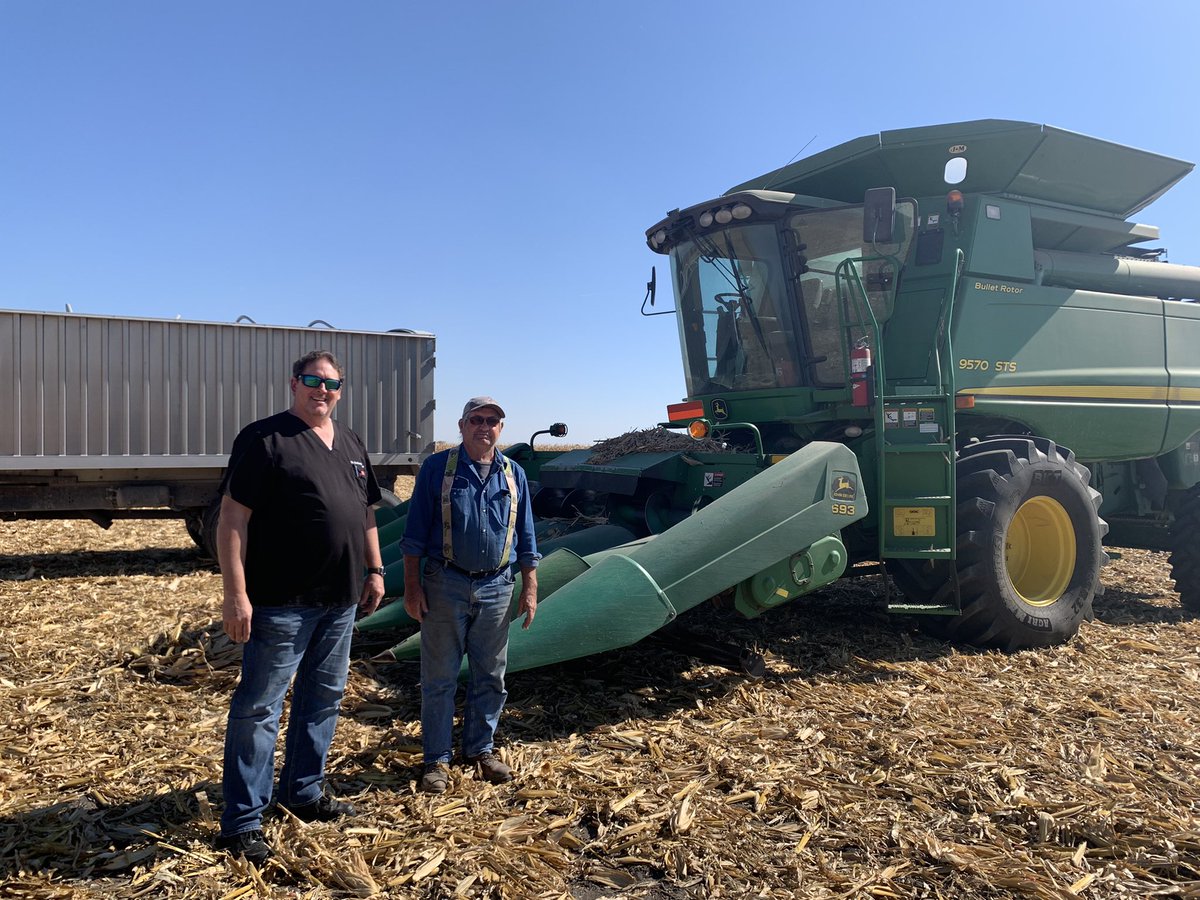ricofarmbureau's tweet photo. Today, we hosted directors from the #RockIsland County Board for conversations &amp; combine rides. Sharing stories from all sides of the table. Local engagement is critical &amp; we were happy to host. Great opportunity, great conversations. #IFBengages https://t.co/BbU79iy7uC