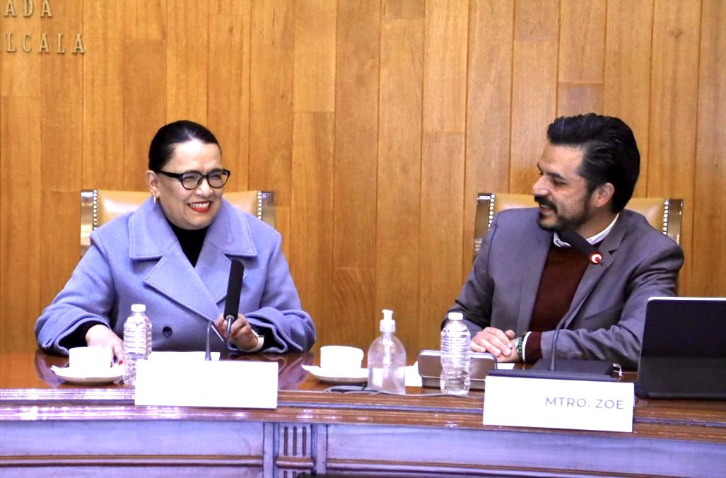 rosaicela_'s tweet photo. #Hoy, junto con @zoerobledo, director general de @Tu_IMSS, nos reunimos con dirigentes evangélicos de distintas denominaciones para trabajar juntos por la construcción de la paz 🕊de #México 🇲🇽 https://t.co/V74jiMOEih