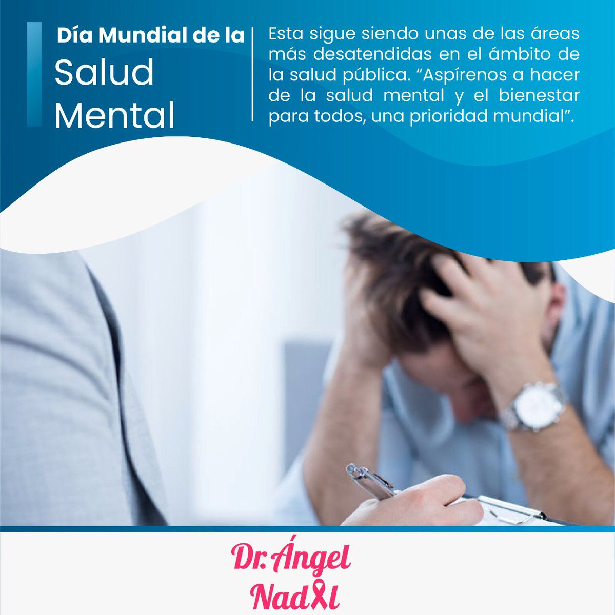 AngelNadalPonc's tweet photo. “Aspírenos a hacer de la salud mental y el bienestar para todos, una prioridad mundial”.                                         

#SaludMental
#ÁngelNadalPonce https://t.co/OFMb005qKR