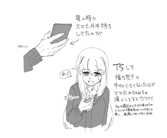 原稿の息抜き落書き
いつか漫画でも描きたいネタ 