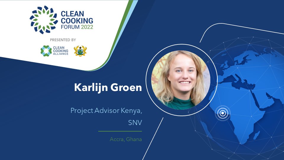Tomorrow, @karlijngroen will join the panel - A new chapter: transforming #cleancooking response in displacement settings at the Clean Cooking Forum. 
Learn more➡️bit.ly/3SOaeTi #CCF22

⏲️: October 11, 3:00-4:00 pm
🏨: Breakout Room A, Kempinski, Accra

#SDG7 #CCF2022