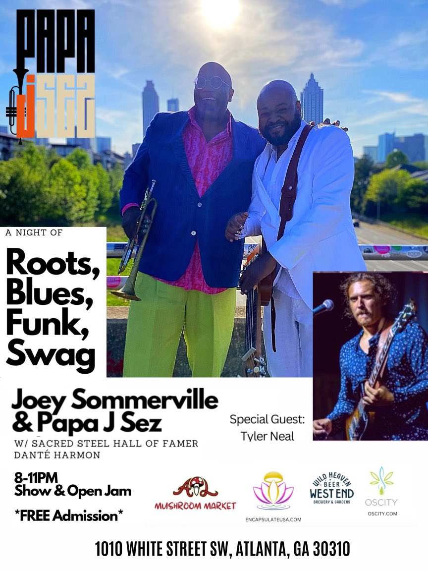 *FUNKY FRIDAY* starts this Friday Oct. 14th at 8PM! 

Don’t miss this *FREE* Monthly Music Series at <a href="/BeerWildHeaven/">Wild Heaven Beer (Avondale, West End, Toco Hills)</a> West End Brewery &amp; Gardens!

Special Guest is @tylernealband 

Bring your friends &amp; family! 
Try a Mushroom Beer 🍄🍻

🐕 friendly 

💃🏾🍄🕺🏾🎶 

Good times ahead..