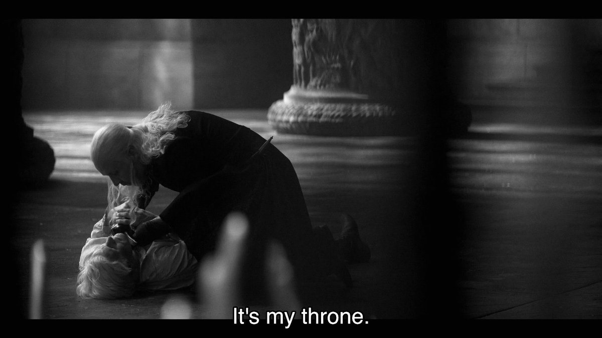 m_bee4's tweet photo. it wasn’t about the throne #HouseOfTheDragon https://t.co/tNUTgdCbQ2