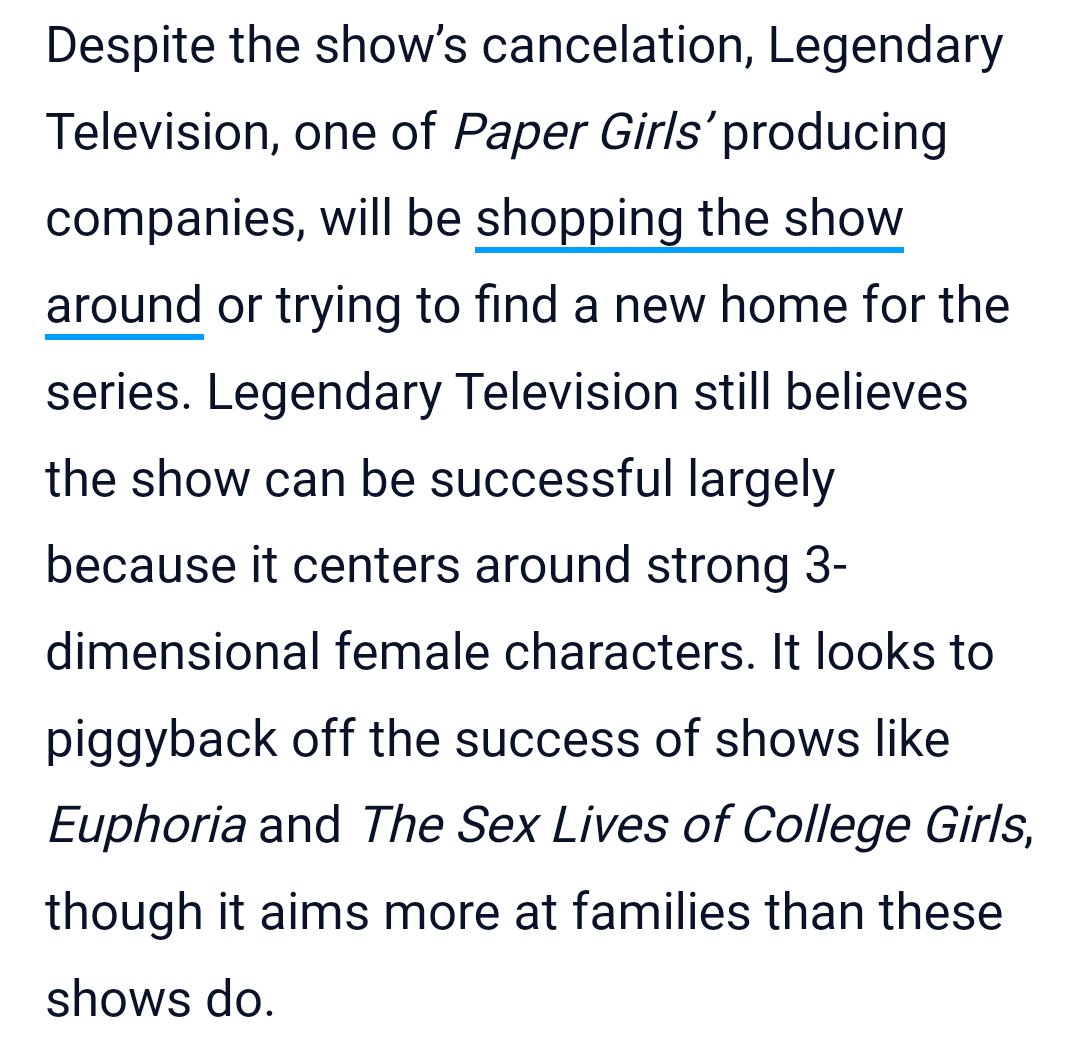 macmaxshow's tweet photo. ❗❗Paper Girls Announcement❗❗

We need to help @legendary , they read what fans said and they believe that PG can be big one day. Use the #SavePaperGirls &amp; #PickUpPaperGirls while tag any network @netflix @paramountplus etc so our voice can be heard. 

Thread on how to help👇 https://t.co/xSuY0ZTHFJ