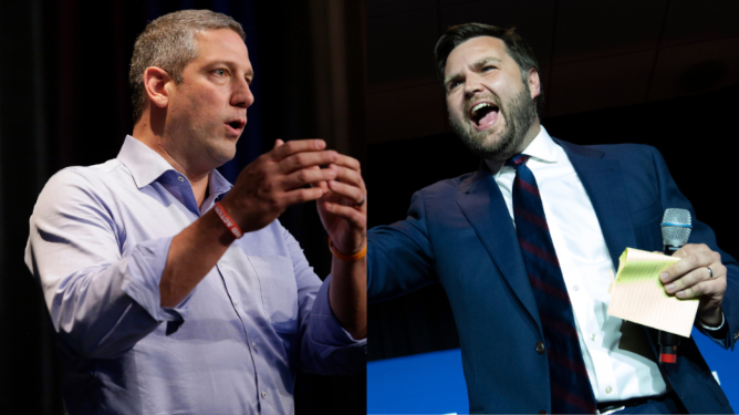 fox8news's tweet photo. IN 10 MINUTES: We’re closer than ever to a key showdown between the candidates for the Ohio Senate seat. What issues do you want to hear about at the #OHSenDebate? https://t.co/9sY2u2KnWv