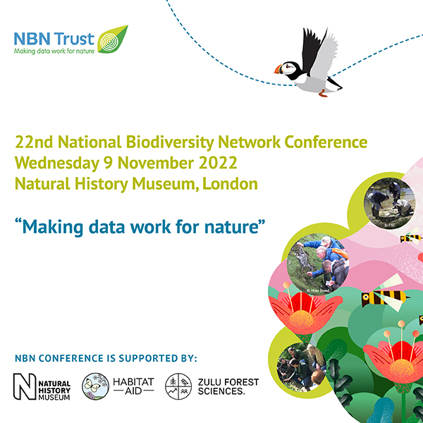 NBN Conference 2022 - programme and speakers announced!

Come along on 9 November, at the Natural History Museum, London - the theme is: "Making data work for nature". ow.ly/GAqQ50L5ZxS

#NBNconf22 #MakingDataWorkForNature #nature #biodiversity #conservation #ecology
