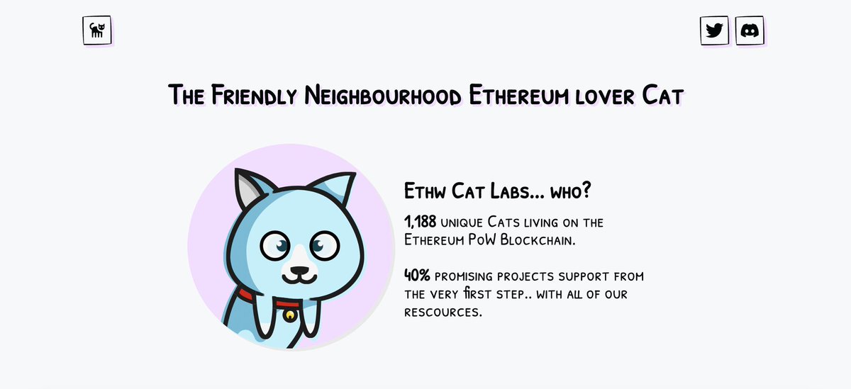 straybtcat's tweet photo. 🐱 ETHW Cats （总量1188）#Whitelist #giveaway 牛肉链（ethw）高质量猫猫NFT白名单。

🎁20✖️WL

📍Join now:
1️⃣ Follow @ethwcats &amp; @straybtcat 
2️⃣ RT &amp; Tag 2 friends
3️⃣Join: https://t.co/mVrX8YMIVg

Ethw Cats supporting early stage projects on #ethw 👇
🌐: https://t.co/XGhTxw4cWi https://t.co/HxBQdphY8i