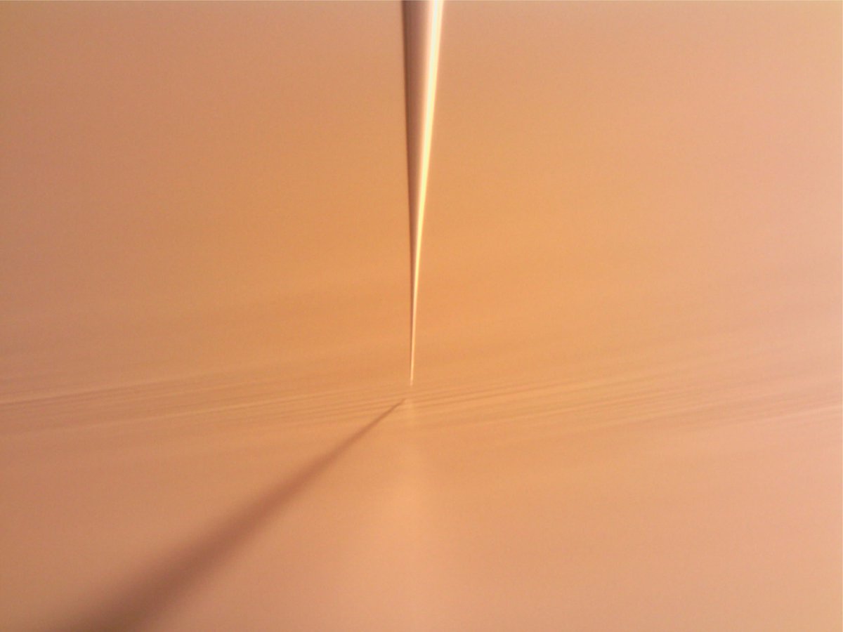 Congratulations to <a href="/lnet_epfl/">Giulia Tagliabue</a>'s Milad Sabzehparvar for having his stunning photo of tip polishing accepted into EPFL's Science Pictures Exhibition. You can check out all the photos this week in Lausanne memento.epfl.ch/event/science-… #epfl