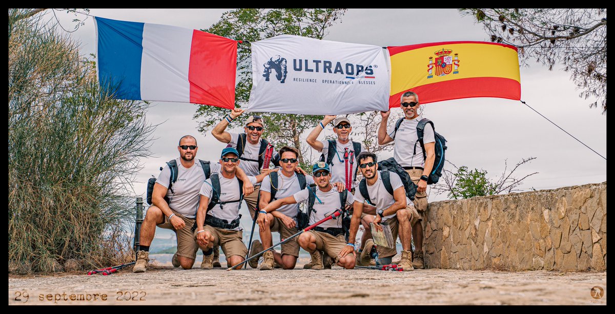 GLemoine_Tego's tweet photo. Je félicite les 7 #militaires blessés qui ont accompli l'exploit de parcourir 230km à pied en 9 jours dans le désert des Bardenas 🇪🇸. Ce défi des #Ultraops Résilience Opérationnels Blessés était dédié aux #BlessésDeGuerre et au #CTSA. Pour les soutenir: https://t.co/cDcl0CN6Q5 https://t.co/IBw0W7oR2Y