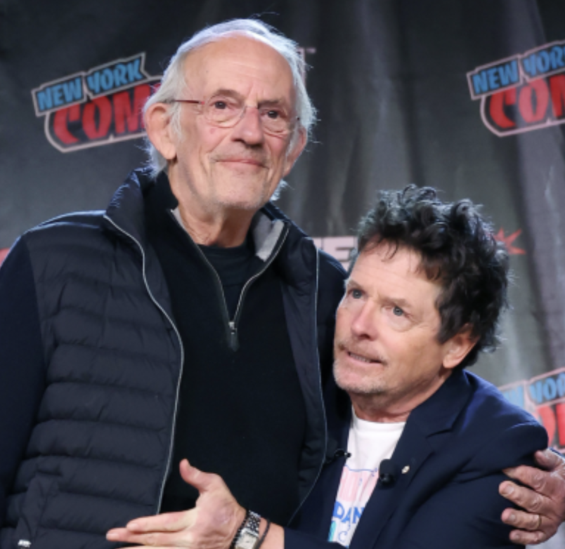 Zack Sharf on Twitter "Videos of Michael J. Fox and Christopher Lloyd