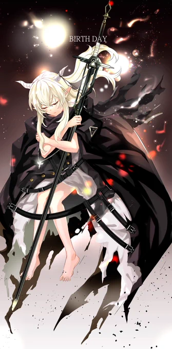 大幅遅刻だけどそれでも誕生日おめでとうシャイニングさん#明日方舟 