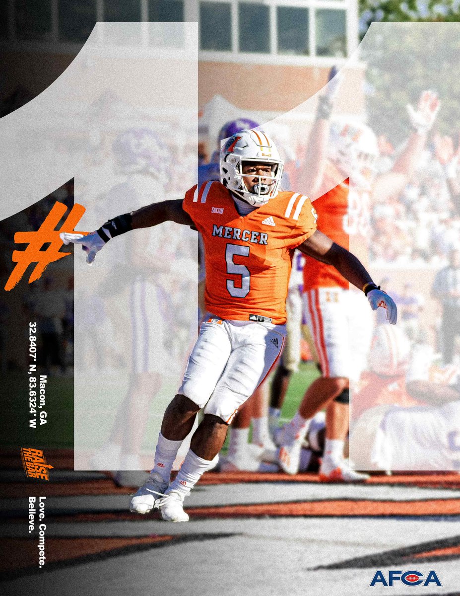 Mercer Football tweet media