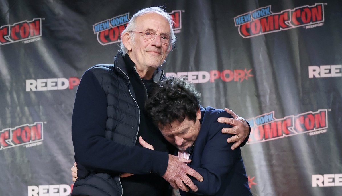 Zack Sharf on Twitter "Videos of Michael J. Fox and Christopher Lloyd