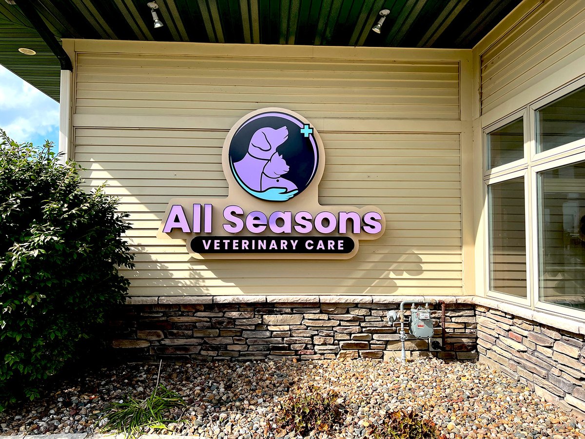 SignFabInc's tweet photo. Congratulations to the winner of the #BeSignFabulous contest for the month of September! Signarama (Ankeny, IA) of Ankeny, IA for their sign "All Seasons Vet Clinic".
Runner-up – Allen's Signs & Lighting Service for their sign "Tobacco & Vape".
#ChannelLetters #Signs #signage https://t.co/pZasyoI0Vo