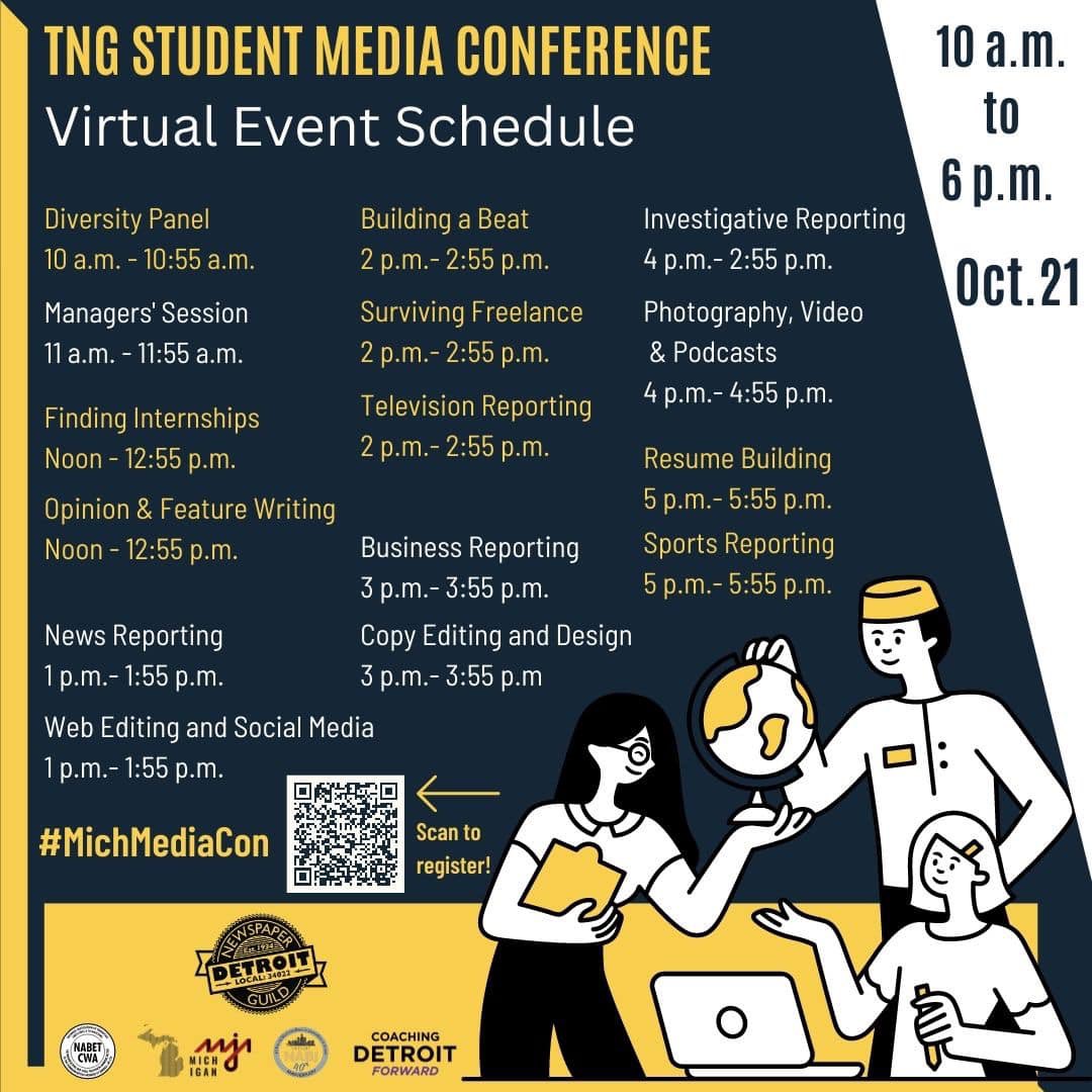 Dorothy4NABJ's tweet photo. 🫶🏽 We love to see this commitment to our NABJ budding journalists. 

On Oct. 21 @DetroitNABJ is partnering to host a virtual Student Media Conference. Register here: https://t.co/kMLFLDozKD https://t.co/RXFLZ9sVJw