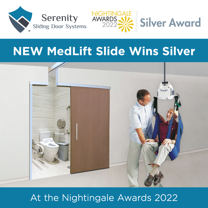 We’re so happy to share that our new product release, the MedLift Slide, has won Silver at the Nightingale Awards for Clinical Products. Stop by and see our systems in Booth 449! Read more about the MedLift here: buff.ly/3ywOq6K

#NightingaleAwards #MedLiftSlide #Serenity