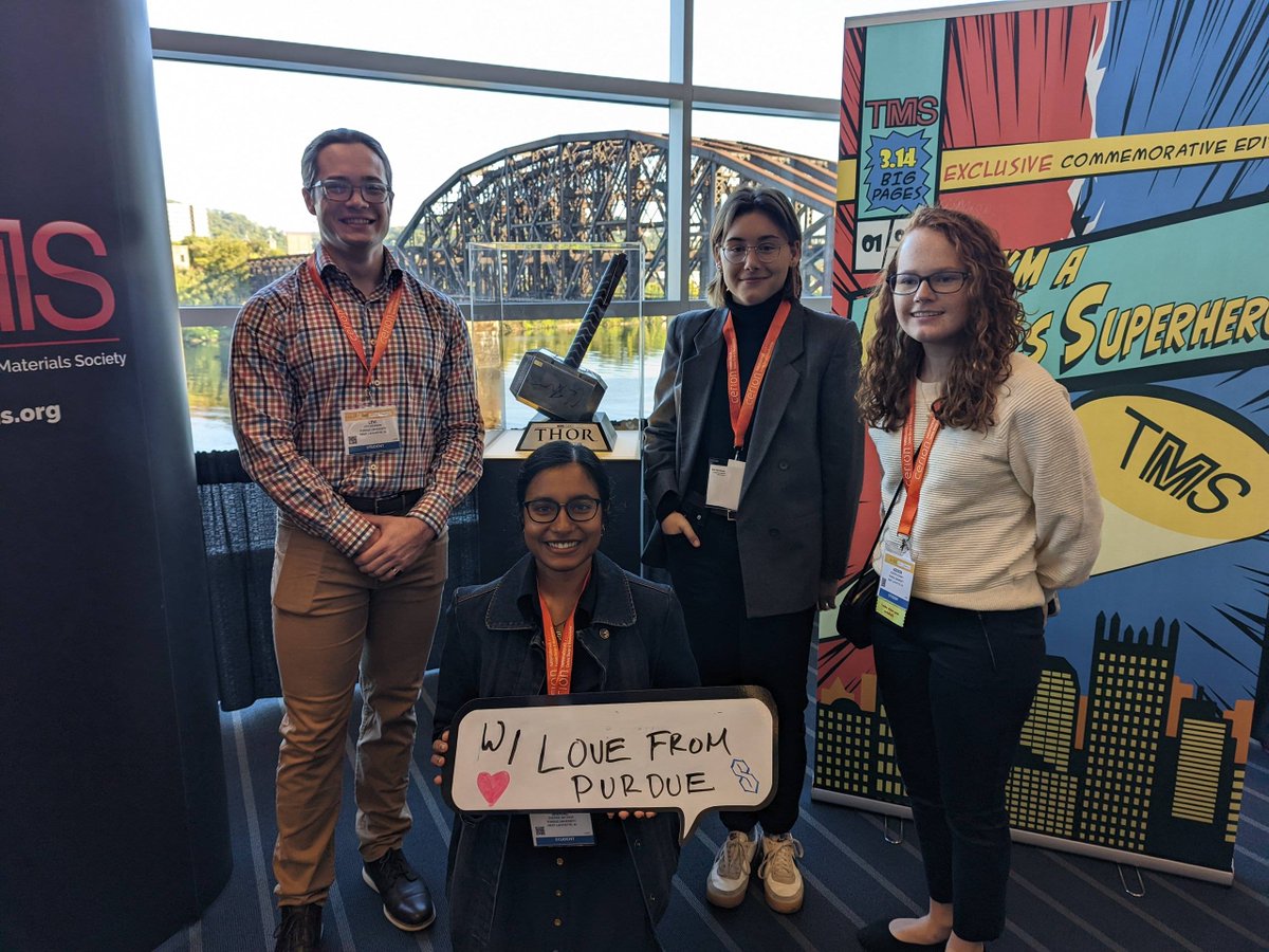 TMSSociety's tweet photo. Another day at #MST2022 ! Stop by the TMS Society Lounge to learn about TMS membership.
#MST22 #TMSFallMeeting https://t.co/tRqzSwNhVZ