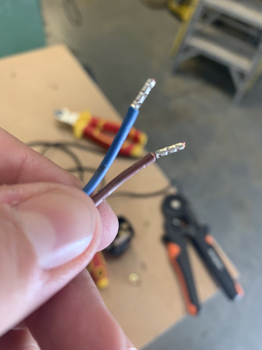 MBPATSolutions's tweet photo. We are now using crimp ferrules as standard on all new or rewired plugs.
This makes for a reliable and more secure connection.
When were your items last PAT tested?
π 07762 218 237
π±@MBPATSolutions
π§ mb-pat-solutions@outlook.com
#PatTesting #NewPlug #Ferrule https://t.co/bOIXfoHeui